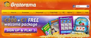 gratorama login|gratorama 7 euro gratis.